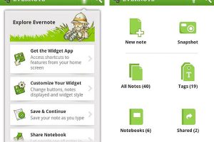 Evernote para Android, gestiona todas tus notas en tu dispositivo Android