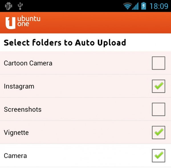 Actualización de Ubuntu One Files para Android con soporte para Instagram Actualización de Ubuntu One Files para Android con soporte para Instagram