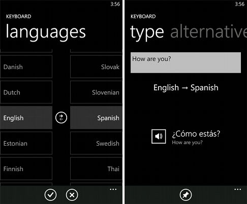 Bing Translator para Windows Phone se actualiza