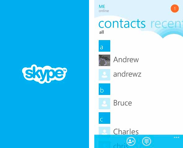 Skype 1.0 ya se encuentra disponible en el Windows Phone Marketplace  Skype 1.0 ya se encuentra disponible en el Windows Phone Marketplace
