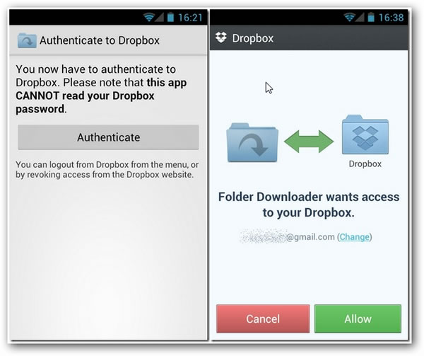 Descargar carpetas completas de Dropbox con Folder Downloader Descargar carpetas completas de Dropbox con Folder Downloader