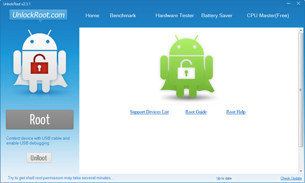 Unlock Root, rootear Android. Esperamos unos minutos Unlock Root, rootear Android. Esperamos unos minutos