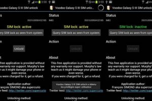 Liberar Samsung Galaxy SIII con Voodoo Galaxy S III SIM Unlock