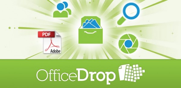 OfficeDrop: Escanear y luego convertir en archivo PDF