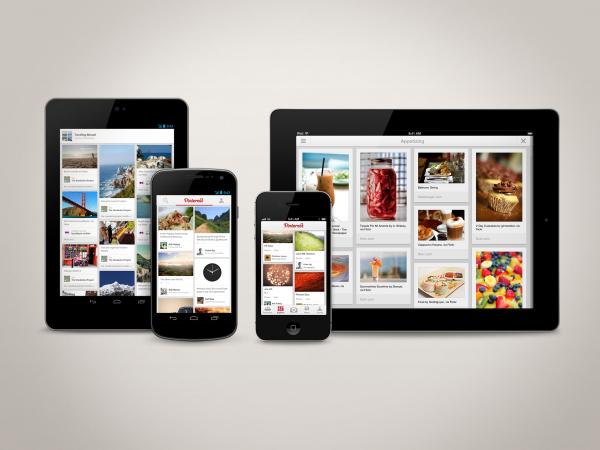 Pinterest revela sus aplicaciones para iOS y Android