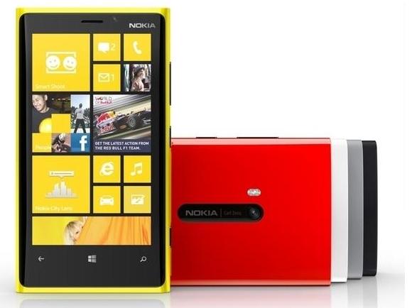 Disponibles los precios para los Nokia Lumia 920 y 820 en Europa