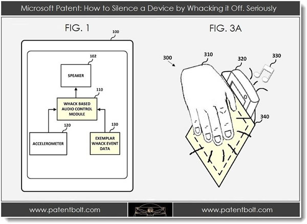 Microsoft registra una patente para silenciar el móvil con una “palmadita”