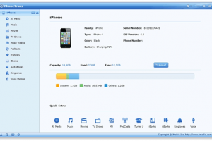 PhoneTrans sincroniza tus archivos de tu dispositivo iOS con el PC de forma sencilla