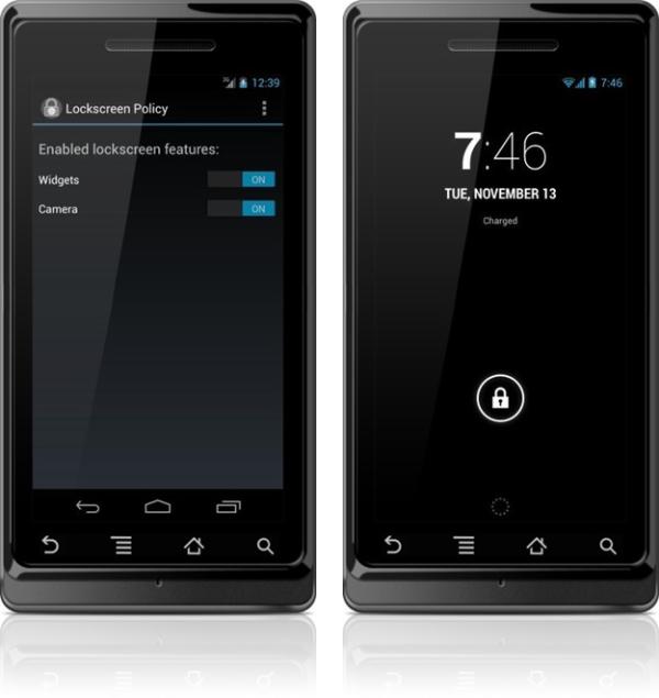 Deshabilitar los Widgets de la pantalla de bloqueo de Android 4.2