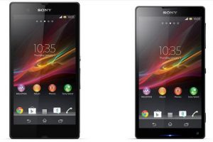 Smartphone Sony Xperia Z y Xperia ZL se muestran en imágenes