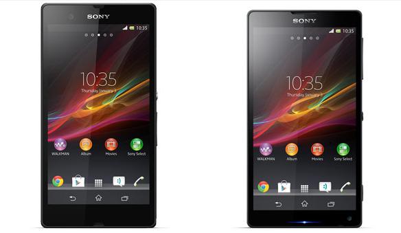 Smartphone Sony Xperia Z y Xperia ZL se muestran en imágenes