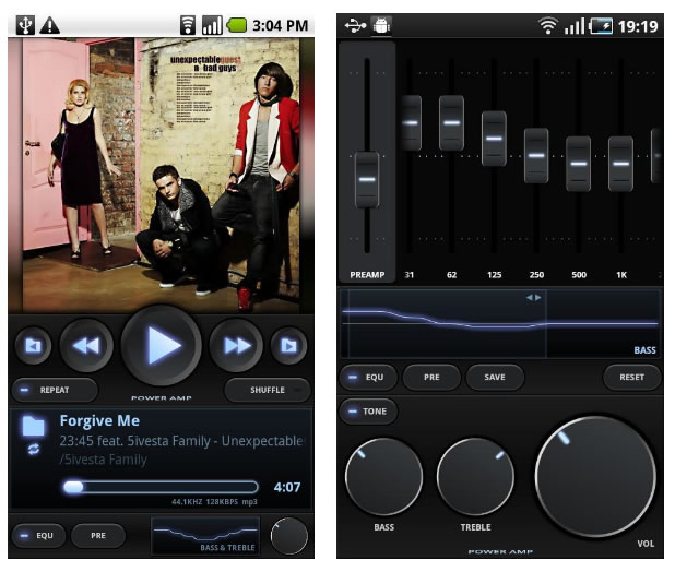 Reproductor multimedia para escuchar música de la forma que quieras - PowerAMP Music Player