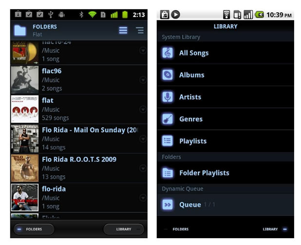Reproductor multimedia para Android