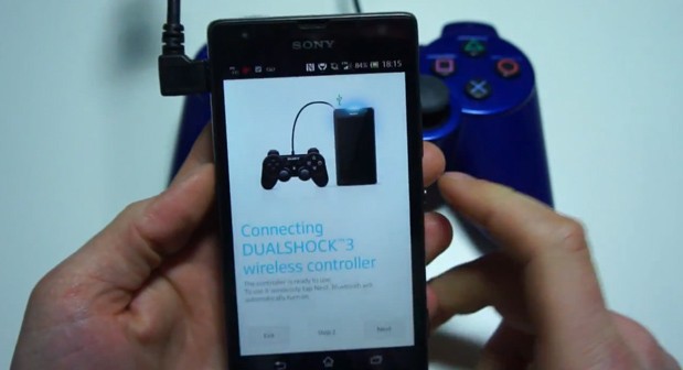 Los nuevos smartphones de Sony serán compatibles con el control de la PS3