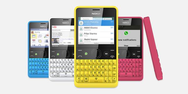 Nokia Asha 210 un móvil de bajo coste con teclado QWERTY