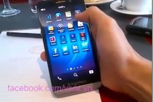 BlackBerry A10 Aristo es mostrado en vídeo, la phablet tendrá una pantalla de 5 pulgadas