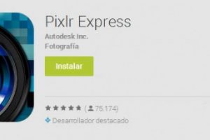 Pixlr Express, editor fotográfico completo para tu Android