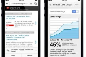 Google Chrome para iOS y Android te ayudará a ahorrar el consumo de datos