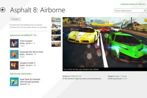 Asphalt 8: Airborne gratis para Windows 8 y Windows Phone 8