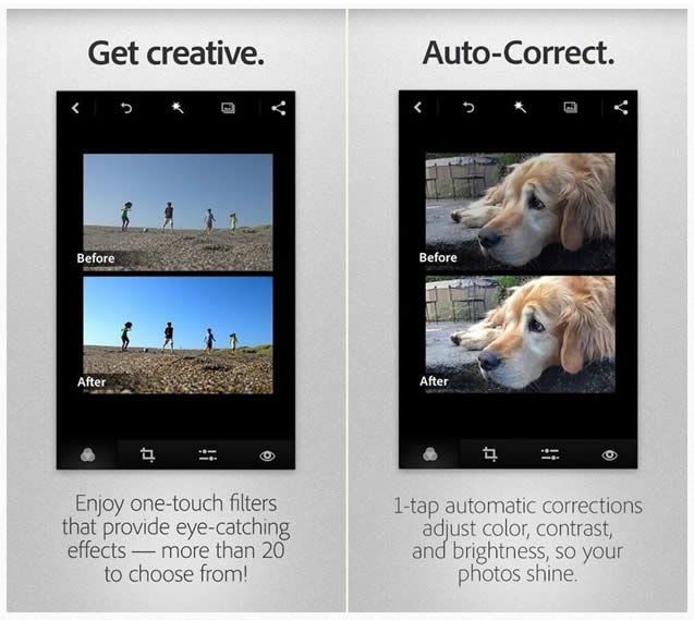 Adobe Photoshop Express, un editor de imágenes para Android muy completo