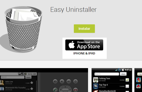 Easy Uninstaller, una de las formas mas prácticas para desinstalar apps de Android